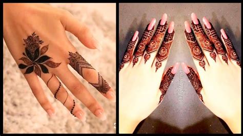 New Beautiful Finger Mehndi Design Styles 2020 Latest Mehndi Finger