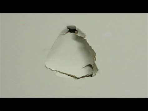 No matter the is a small dent or a large hole in the wall. How to Repair Drywall - How to Fix a Hole in the Wall - YouTube