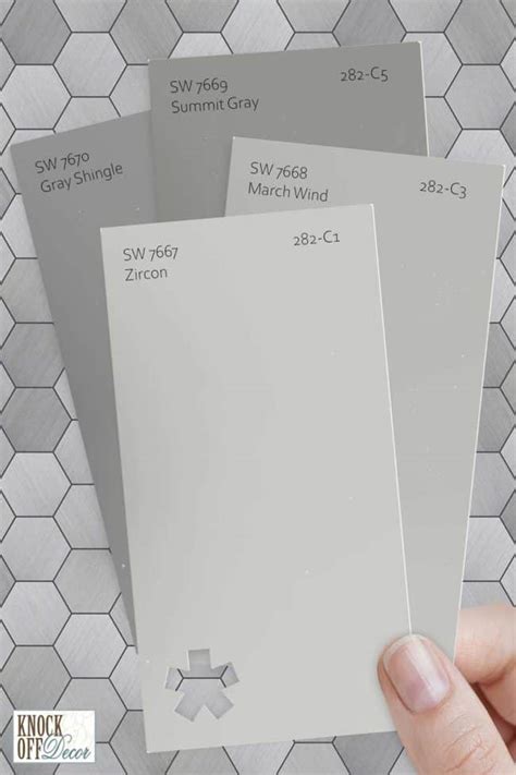 Sherwin Williams Zircon Sw The Exquisite Gray To Empower Your