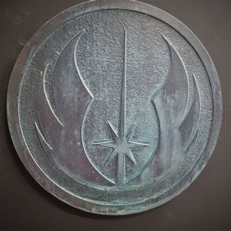 Star Wars Rebel Jedi Plaque Sign Etsy