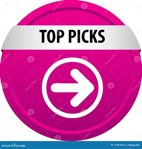 Top Picks Web Button Stock Illustration Illustration Of Commercial