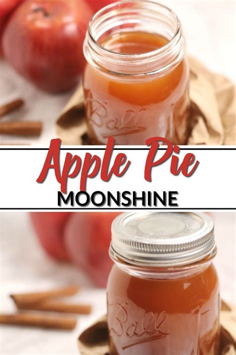 1 gallon apple juice 1 gallon apple cider 3 cups sugar 8 cinnamon sticks combine all the above ingre… This is the best Apple Pie Moonshine recipe. Made with apple cider and Everclear grain alcohol ...