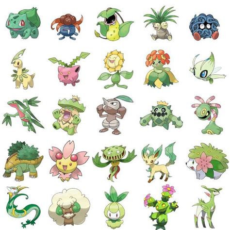 My Top 10 Grass Type Pokemon Pokémon Amino