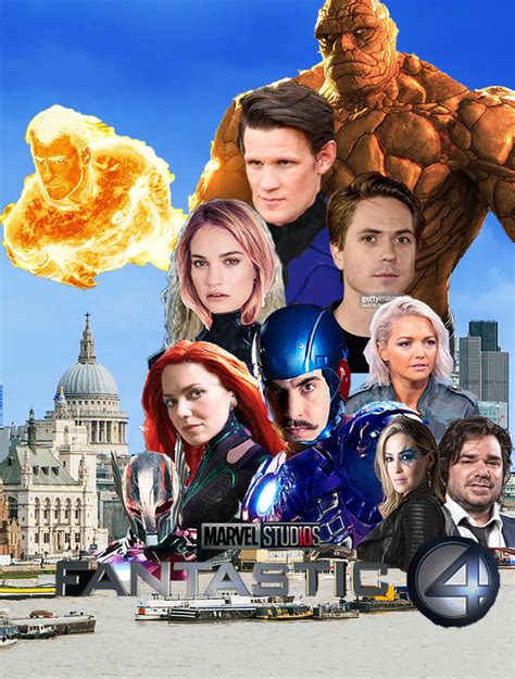 Fantastic Four Mcu Poster By Thecastjacker On Deviantart