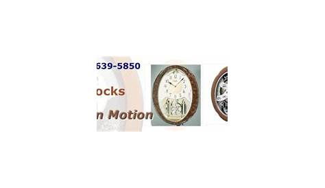 rhythm clock manual