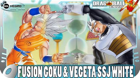 Ballo Bibaho Fusion Goku And Vegeta Super Saiyan White Vs Saitama One