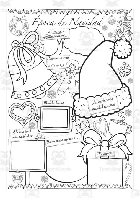 Spanish Christmas Season All About Worksheets By Teach Simple