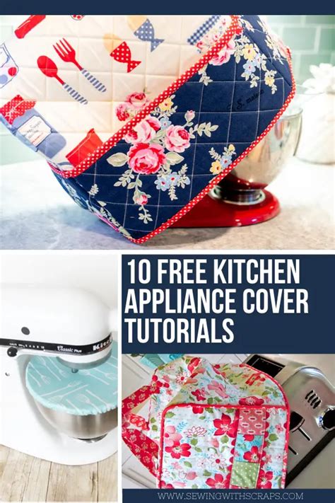 Diy Kitchen Appliance Covers Round Up Sewing With Scraps