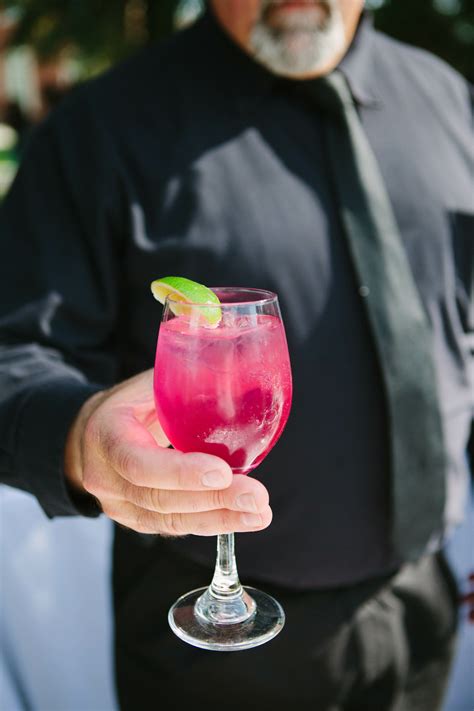 Bright Pink Signature Cocktail