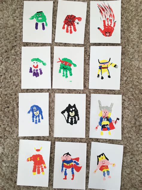 Superhero Crafts For Kids Printable