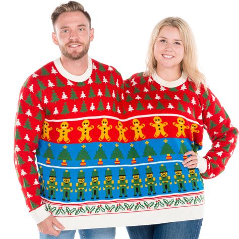 Nutcracker Two Person Ugly Christmas Sweater Retrofestive Ca