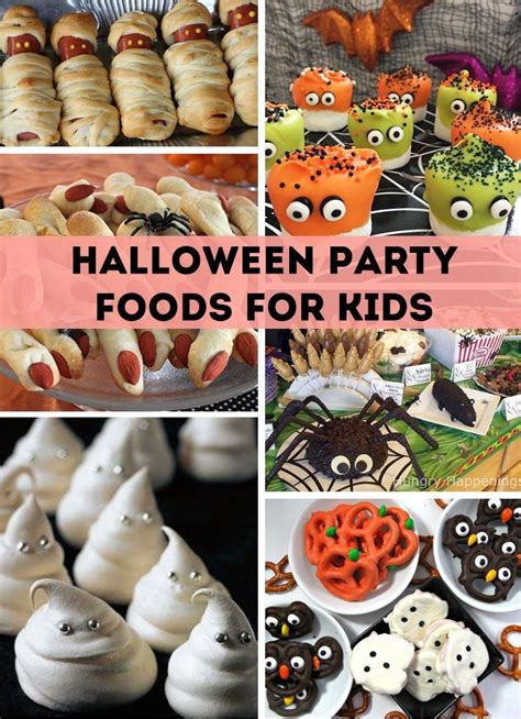 8 Halloween Party Food Ideas For Kids Parties365 Halloween Food For