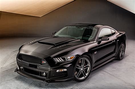 Picture Ford 2015 Roush Stage 3 Mustang Black Cars
