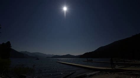 But that could be misleading: 2017 Solar Eclipse - YouTube