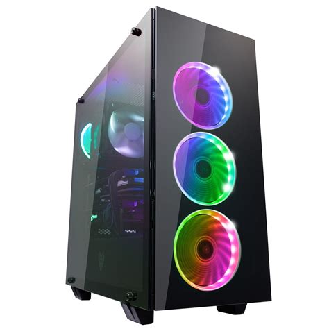 On the street of and street number is. Amazon.com: FSP ATX Mid Tower PC Computer Gaming Case with ...