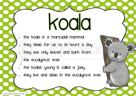 That's why we've gathered 30 facts about animals that you probably didn't 2. Australian animal fact posters (With images) | Australian animals facts, Australian animals