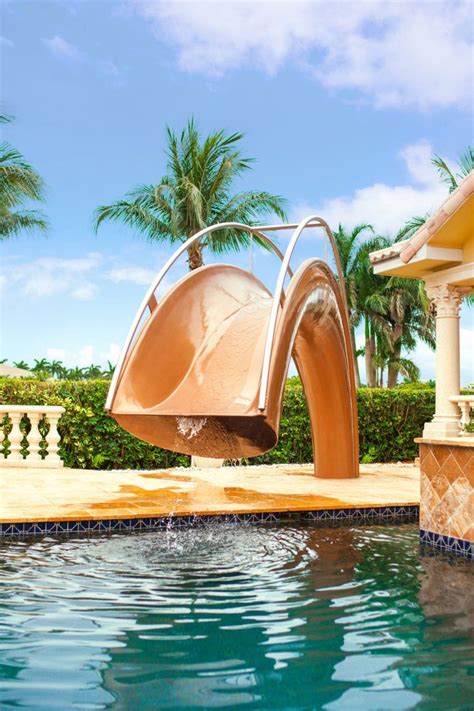 Splinterworks Water Slide 10 Design Milk Luxury Swimming Pools