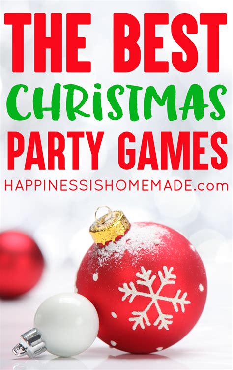 Minute To Win It Christmas Games For All Ages Happiness Is Homemade