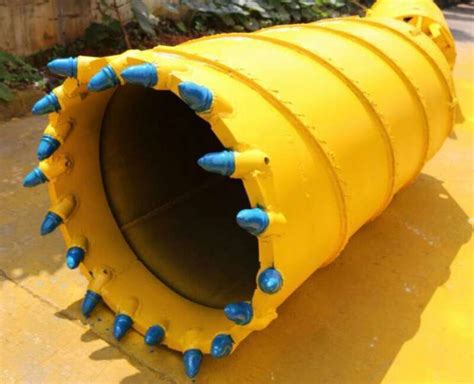 Pile Boring Rotary Drilling Rig Claysoil Bucket With Clay Teeth