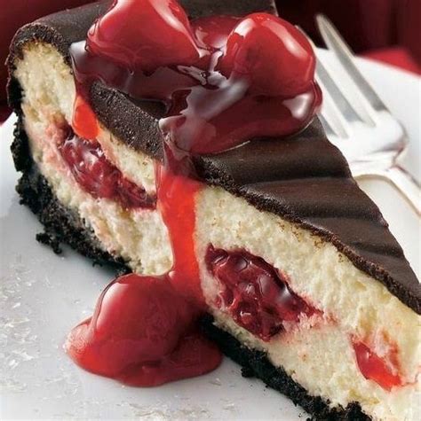 Chocolate Cherry Cheesecake Hoverlake Recipe