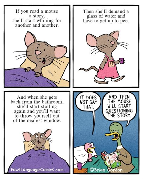 If You Read A Mouse A Story Fowl Language Comics
