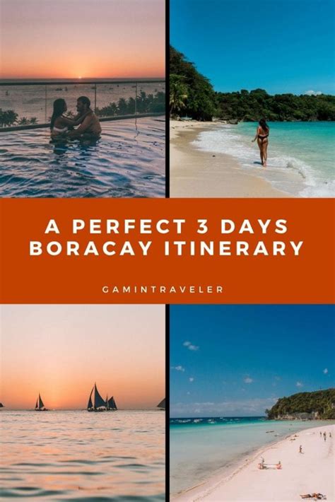 A Perfect 3 Days Boracay Itinerary Gamintraveler