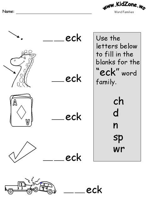 Some of the more common two letter phonics sounds are included in these second grade 2 letter phonics worksheets. Word family phonics worksheets