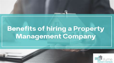 Benefits To Hiring A Property Management Company
