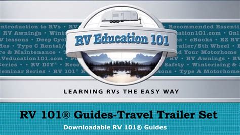 Official Rv 101® Guides By Rv Education 101 The Official Rv Education
