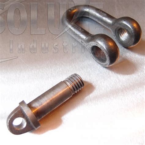 Small Dee Shackles High Tensile With Type A Pins Self Colour From