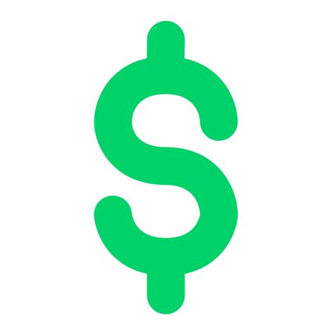 Heavy Dollar Sign Flat Icon Fluentui Emoji Flat Iconpack Microsoft
