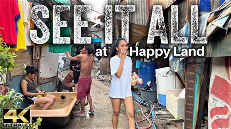 This Is Happy Land Tondo Manila Philippines 4k Youtube