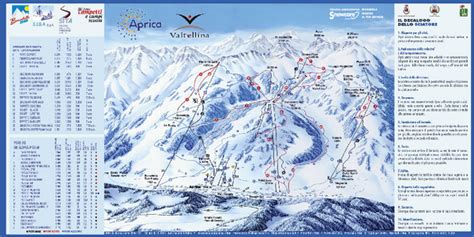 Aprica Ski Trail Map Aprica Lombardy Italy Mappery