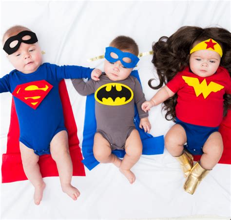 No Sew Diy Superheroes Baby Superman Baby Batman And Baby
