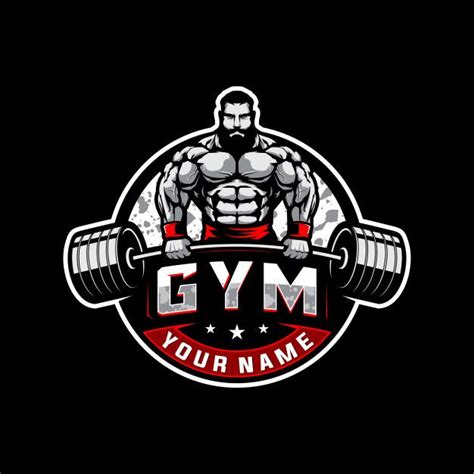 Bodybuilding And Gym Logo En 2020 Logo De Gimnasio Plantillas De