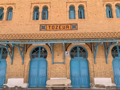 Tozeur Railway Station Gare De Tozeur In 2021 Tunisia Alley Road