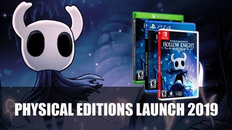 Hollow Knight Gets Physical Release For Ps4 Xbox One And Switch