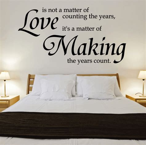10 Most Romantic Wall Decal Love Quotes For Your Bedroom