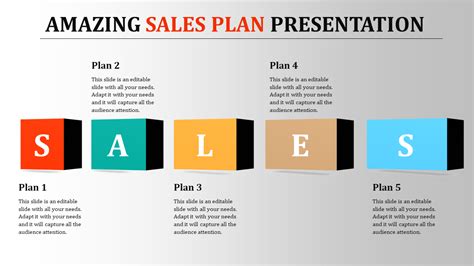 Buy Simple Sales Plan Presentation Ppt Template
