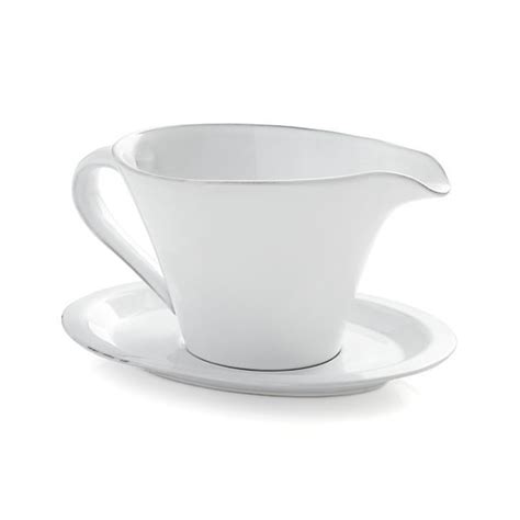Marbury Gravy Boat With Saucer Reviews Crate And Barrel Gravy