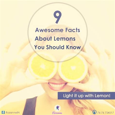 9 Awesome Facts About Lemons 🍋 Musely
