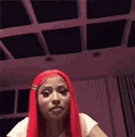 Nicki Minaj Smh  Nickiminaj Smh Redhair Discover And Share S