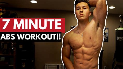 7 Minute Home Abs Workout 6 Pack Shortcuts Youtube