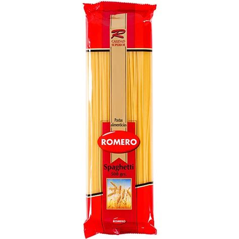 Espagueti Largo Paquete 500 G · Romero · Supermercado El Corte Inglés