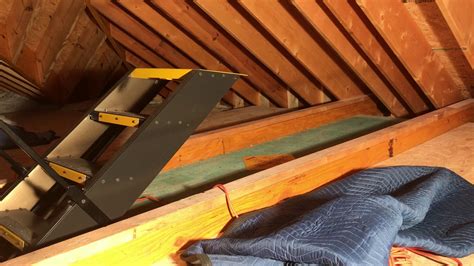 Majic Stairs Steps Retracting Into Attic Youtube