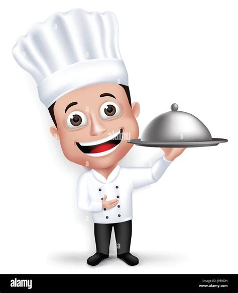 Junge Freundliche Professional Chef Cook Zeichen Im Restaurant Uniform