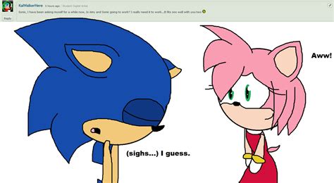 Ask Sonic And Amy Answer 2 By Sonictwi22 On Deviantart