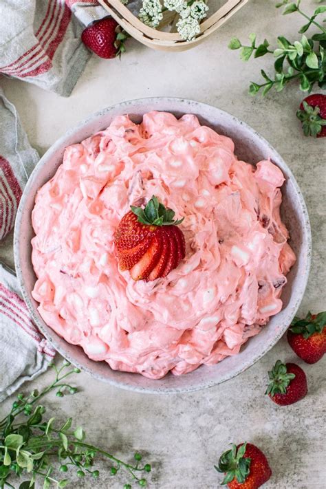 Strawberry Jello Fluff Salad Recipe Fluff Salad Recipes Strawberry