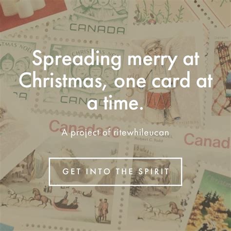 Maybe you would like to learn more about one of these? Send a handwritten Christmas card to someone who is ...