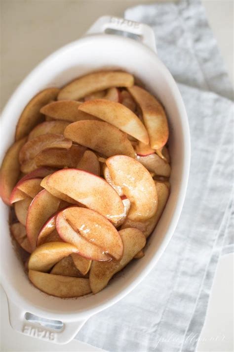 How To Bake Apple Slices Easy Thanksgiving Side Dish Or Dessert